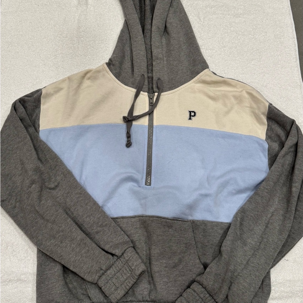 PINK Victoria's Secret Light Gray Sweatshirt